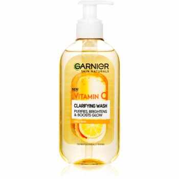 Garnier Skin Naturals Vitamin C gel de curățare, cu efect de iluminare faciale