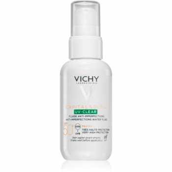 Vichy Capital Soleil UV- Clear ingrijire anti-rid pentru tenul gras, predispus la acnee